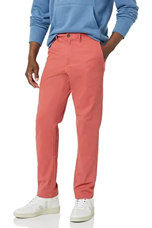 Amazon Pantaloni Chino Elasticizzati Casual vestibilità Sportiva (Disponibili in Taglie Extra Forti) Uomo, , 29W / 30L