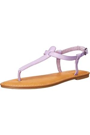 Amazon Sandalo Infradito Casual con Cinturino alla Caviglia Donna, , 42 EU Larga