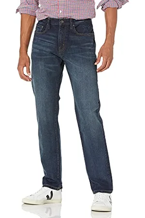 Amazon Jeans Elasticizzati dalla vestibilità Comoda (Disponibili in Taglie Extra Forti) Uomo, , 52W / 30L