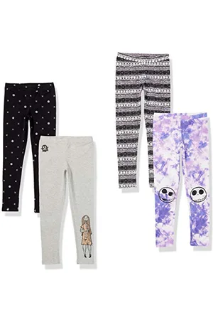 Amazon Disney | Marvel | Star Wars | Frozen | Princess Leggings Bambine e Ragazze, Pacco da 4, , 3 anni