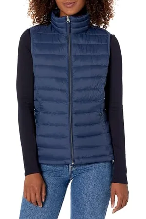Amazon Piumino Smanicato Ripiegabile Impermeabile Leggero Donna, , M
