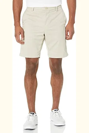 Amazon Pantaloncini da Golf Elasticizzati vestibilità Aderente Uomo, , 38W