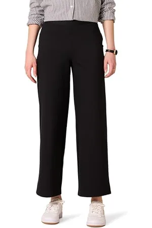 Amazon Pantaloni Corti a Gamba Larga Donna, , L