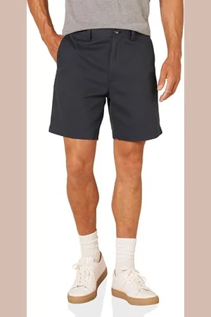 Amazon Pantaloncini Chino da 18 cm Vestibilità Classica Uomo, , 28W