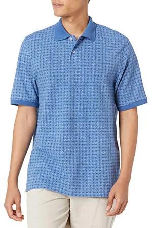 Amazon Polo in Cotone piqué vestibilità Regular (Disponibile in Taglie Extra Forti) Uomo, , S