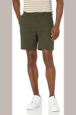Amazon Pantaloncini Chino da 18 cm Vestibilità Classica Uomo, , 33W