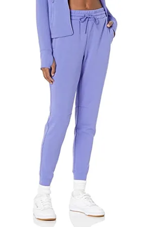 Amazon Pantaloni Jogger Active Sweat dalla vestibilità Comoda (Disponibili in Taglie Forti) Donna, , S