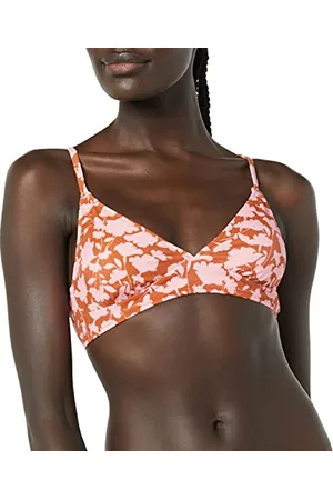 Amazon Top Bikini Classico con Sostegno Leggero Donna, , 48