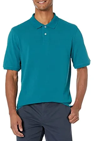 Amazon Polo in Cotone piqué vestibilità Regular (Disponibile in Taglie Extra Forti) Uomo, , L