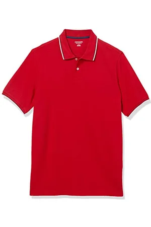 Amazon Polo in Cotone piqué vestibilità Regular (Disponibile in Taglie Extra Forti) Uomo, , M