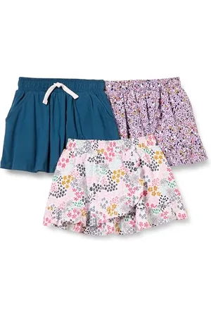 Amazon Gonne Pantalone in Maglia Bambine e Ragazze, Pacco da 3, , 10 Anni