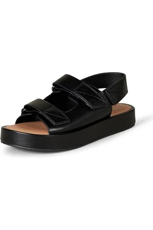 Amazon Sandalo con Plateau con 3 Cinturini Regolabili Donna, , 36 EU