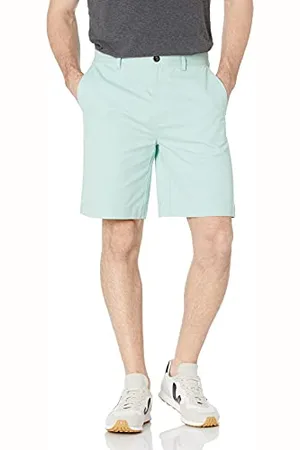 Amazon Pantaloncini Chino Lunghezza Classica da 23 Cm Uomo, , 32W