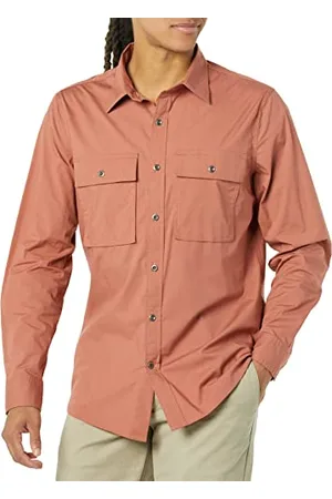 Amazon Camicia Multiuso con Due Tasche a Maniche Lunghe vestibilità Standard (in precedenza Goodthreads) Uomo, , M Tall