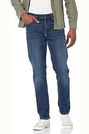 Amazon Jeans Elasticizzati con vestibilità Sportiva Uomo, , 32W / 33L