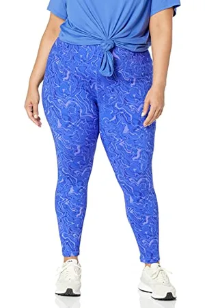 Amazon Leggings Lunghi Sportivi Modellanti per Allenamento a Vita Alta (Disponibili in Taglie Forti) Donna, , XL Plus