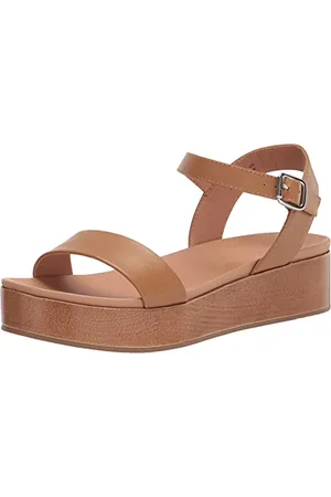 Amazon Sandalo Flatform a Due Fasce Donna, , 39.5 EU