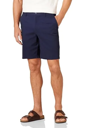Amazon Pantaloncini Chino Elasticizzati e Aderenti da 23 cm Uomo, , 30W