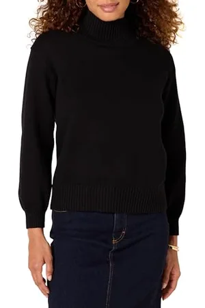 Amazon Maglione in Cotone con Scollo a V (Disponibile in Taglie Forti) Donna, , S