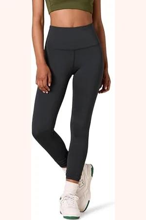Amazon Leggings Lunghi Sportivi Modellanti per Allenamento a Vita Alta (Disponibili in Taglie Forti) Donna, , XL