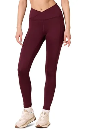 Amazon Crea i Tuoi Leggings Studio Sculpt a Vita Incrociata a Lunghezza Intera (in precedenza Core 10) Donna, , XS