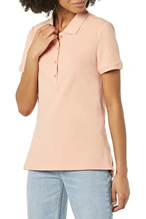 Amazon Polo A Manica Corta (Taglie Forti Disponibili) Donna, , XS