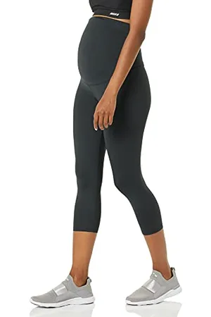 Amazon Leggings Premaman Active Sculpt Sportivi Corti Donna, , XXL