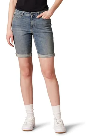 Amazon Bermuda in Denim Aderenti da 23 cm Donna, , 54