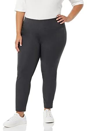 Amazon Pantaloni alla Caviglia Aderenti ed Elasticizzati con Cerniera Laterale Donna, , 42