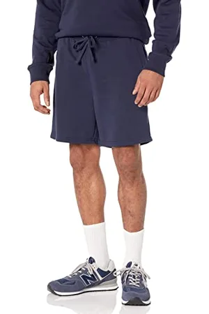 Amazon Pantaloncini in French Terry Leggeri (Disponibile nelle Taglie Big & Tall) Uomo, , S