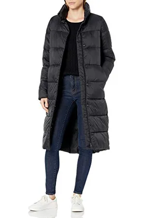 Amazon Piumino Cocoon Invernale Lungo Leggero con Cerniera Integrale Impermeabile Donna, , M