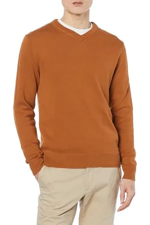 Amazon Maglione con Scollo a V (Disponibile in Taglie Extra Forti) Uomo, , XL