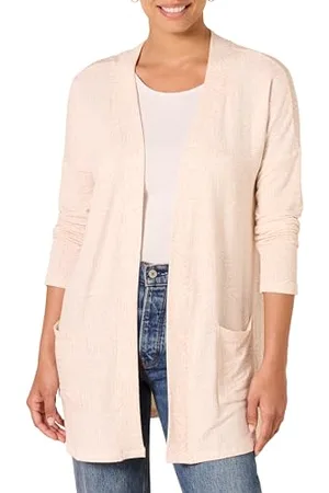 Amazon Cardigan Leggero e Comodo Aperto sul Davanti Donna, , L