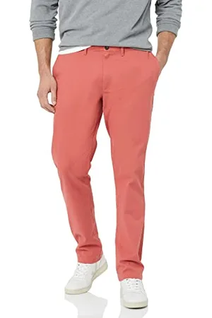 Amazon Pantaloni Chino Elasticizzati Casual vestibilità Skinny Uomo, , 29W / 32L