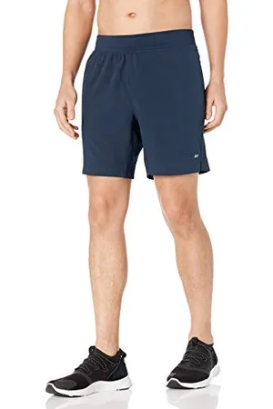 Amazon Pantaloncini da Allenamento in Tessuto Elasticizzato Performance Uomo, , M