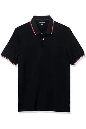 Amazon Polo in piqué di Cotone Slim Uomo, , S