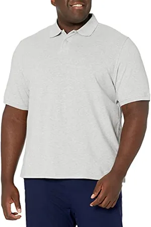 Amazon Polo in Cotone piqué vestibilità Regular (Disponibile in Taglie Extra Forti) Uomo, , S