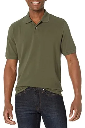 Amazon Polo in Cotone piqué vestibilità Regular (Disponibile in Taglie Extra Forti) Uomo, , M