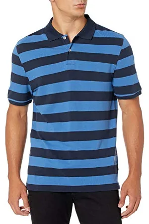 Amazon Polo in piqué di Cotone Slim Uomo, , XXL