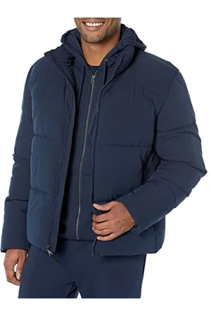 Amazon Piumino Pesante con Collo a Lupetto (Disponibile in Taglie Extra Forti) Uomo, , 3XL Plus Tall