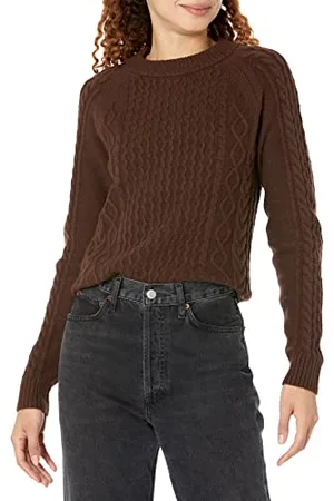Amazon Maglione a Trecce Donna, , XS