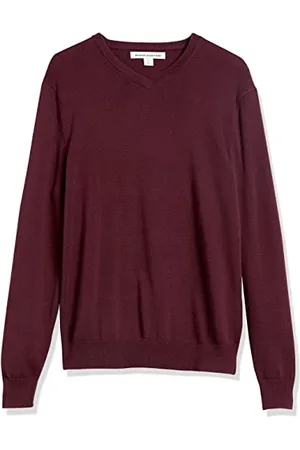 Amazon Maglione con Scollo a V (Disponibile in Taglie Extra Forti) Uomo, , XXL