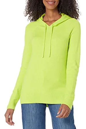 Amazon Maglione Pullover con Cappuccio Morbido Al Tatto Donna, , XS