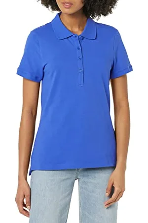 Amazon Polo A Manica Corta (Taglie Forti Disponibili) Donna, , XS