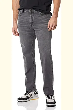 Amazon Jeans Elasticizzati con vestibilità Sportiva Uomo, , 42W / 28L
