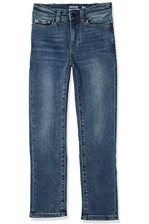 Amazon Jeans Slim Elasticizzati Bambini e ragazzi, , 7 anni Slim