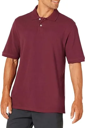 Amazon Polo in Cotone piqué vestibilità Regular (Disponibile in Taglie Extra Forti) Uomo, , S