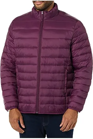 Amazon Piumino Leggero Impermeabile Pieghevole (Disponibile in Taglie Extra Forti) Uomo, , XL