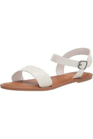 Amazon Sandali con Fibbia e Due Cinturini Donna, , 37 EU
