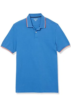 Amazon Polo in piqué di Cotone Slim Uomo, , XL